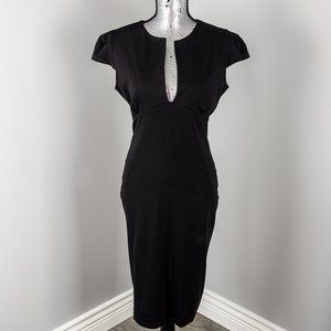 NWOT black sexy stretch dress - XL